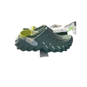 NWT‎ Crocs Echo Clogs color  "Moss" Unisex Adults size Men 11